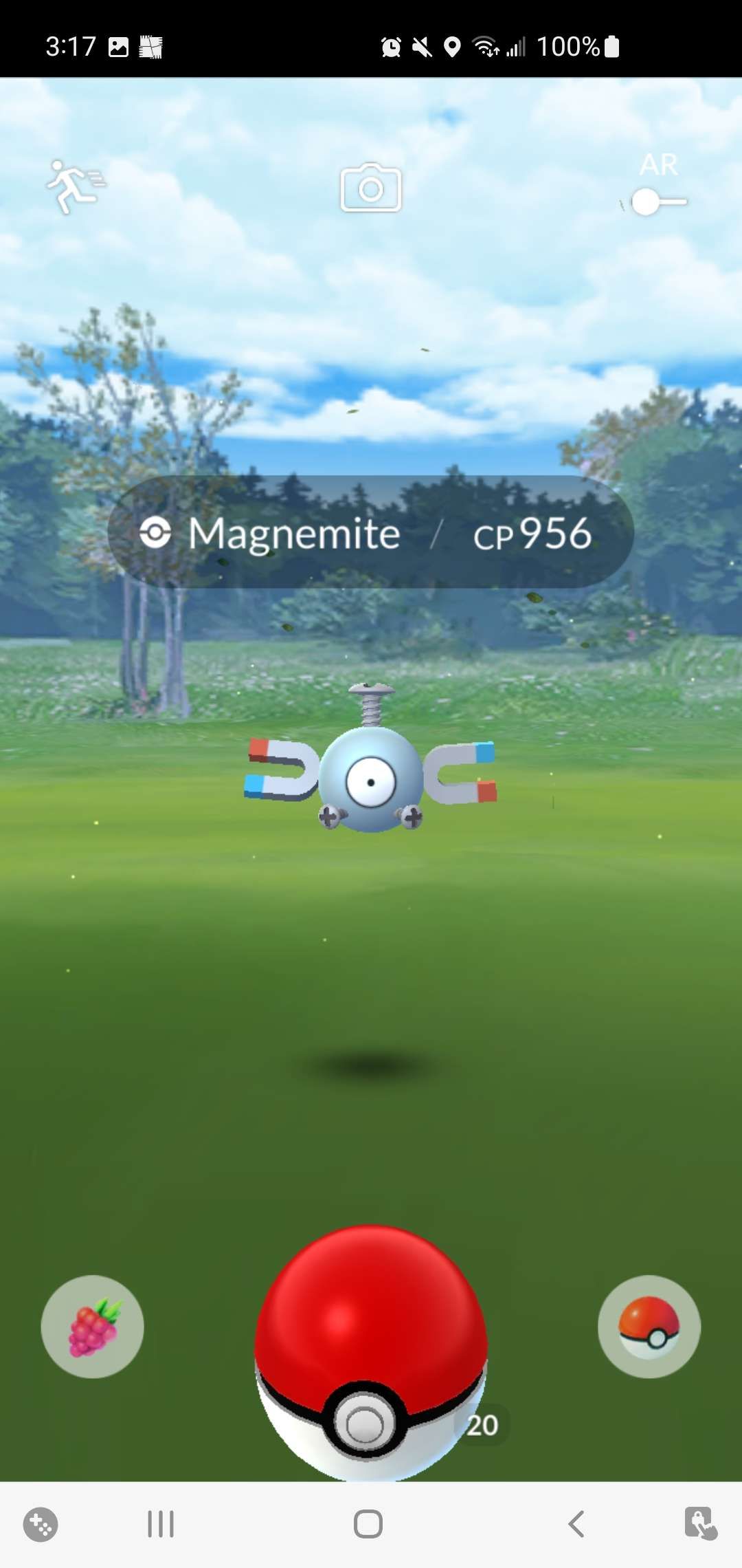 pokeball in motion infront of wild pokemon encounter