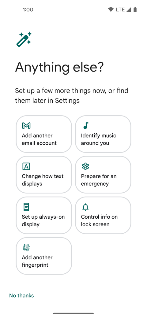 How to set up your new Android phone