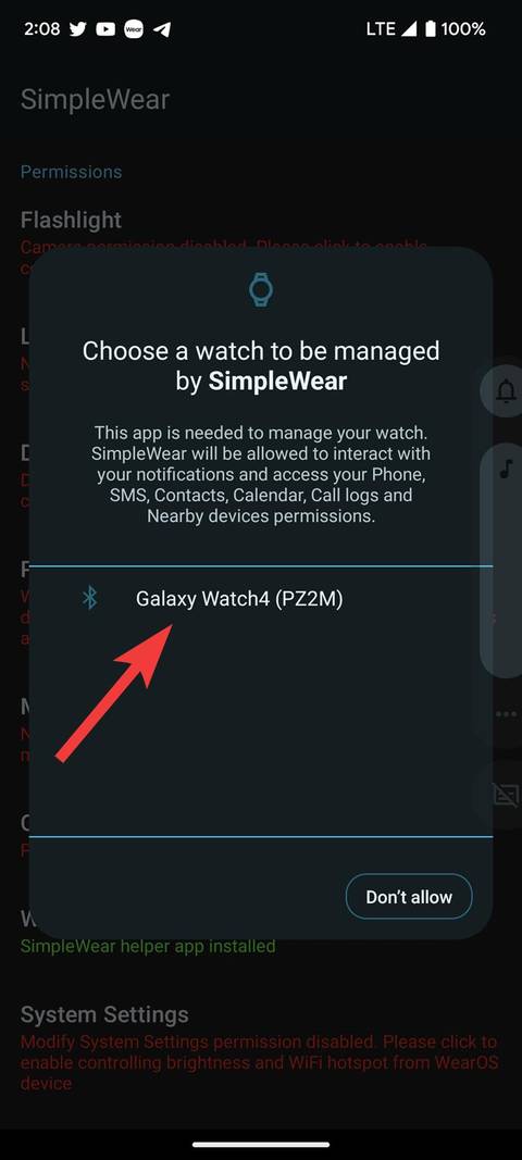 How to control your Android phone from Galaxy Watch 4