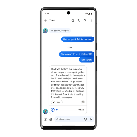 Voice Message Transcription