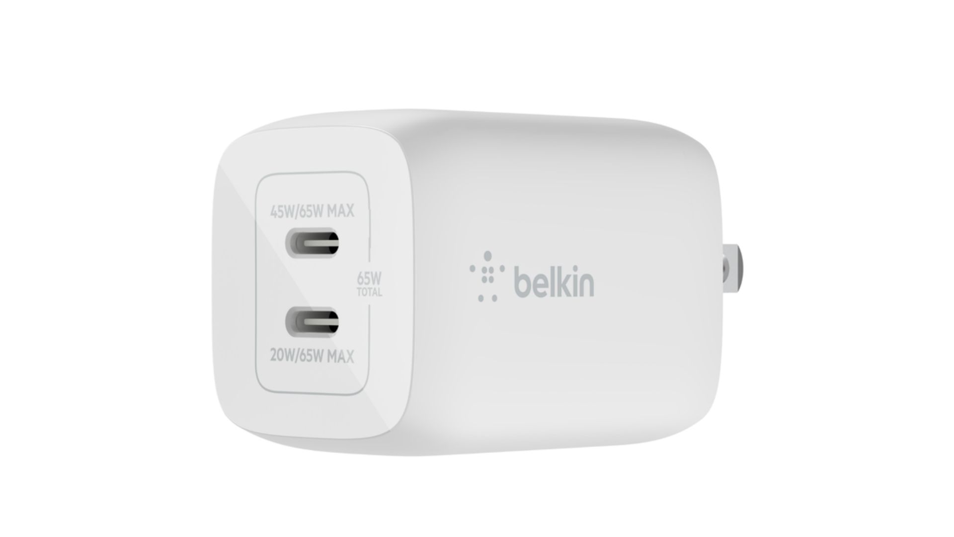 belkin boostcharge pro dual wall charger 65w