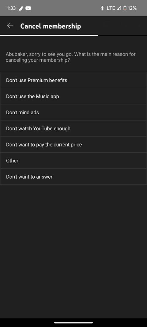 How to cancel YouTube Premium on Android, iOS, or on the website