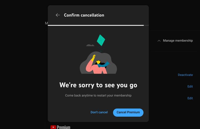 How to cancel YouTube Premium on Android, iOS, or on the website