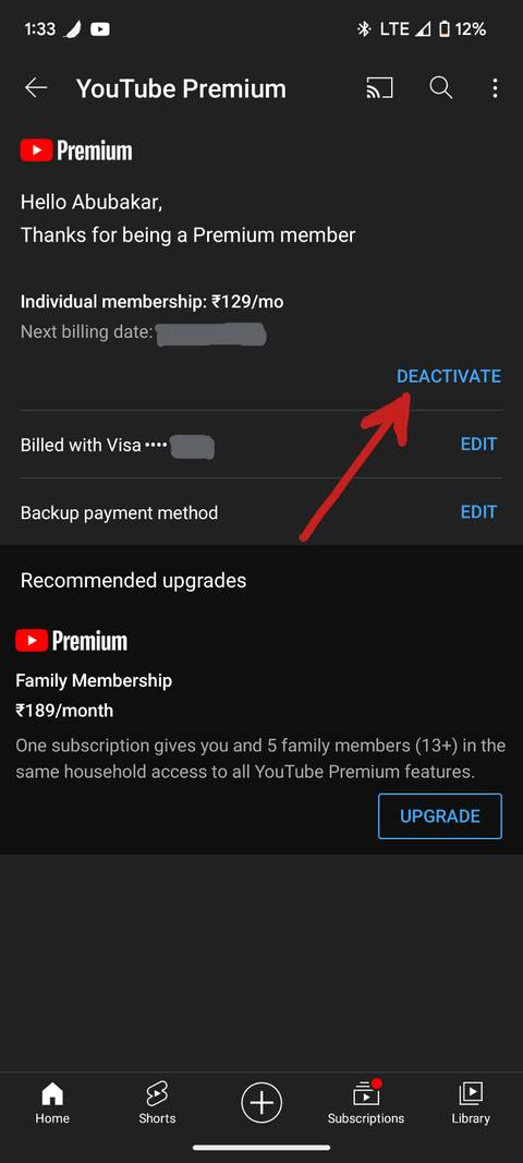 How to cancel YouTube Premium on Android, iOS, or on the website