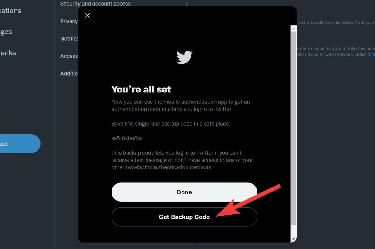 How to set up two-factor authentication on Twitter