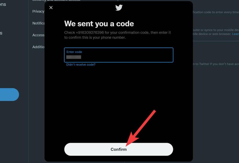 How to set up two-factor authentication on Twitter