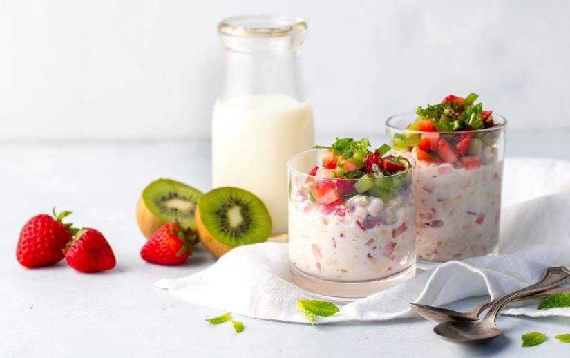 café da manhã com poucas calorias