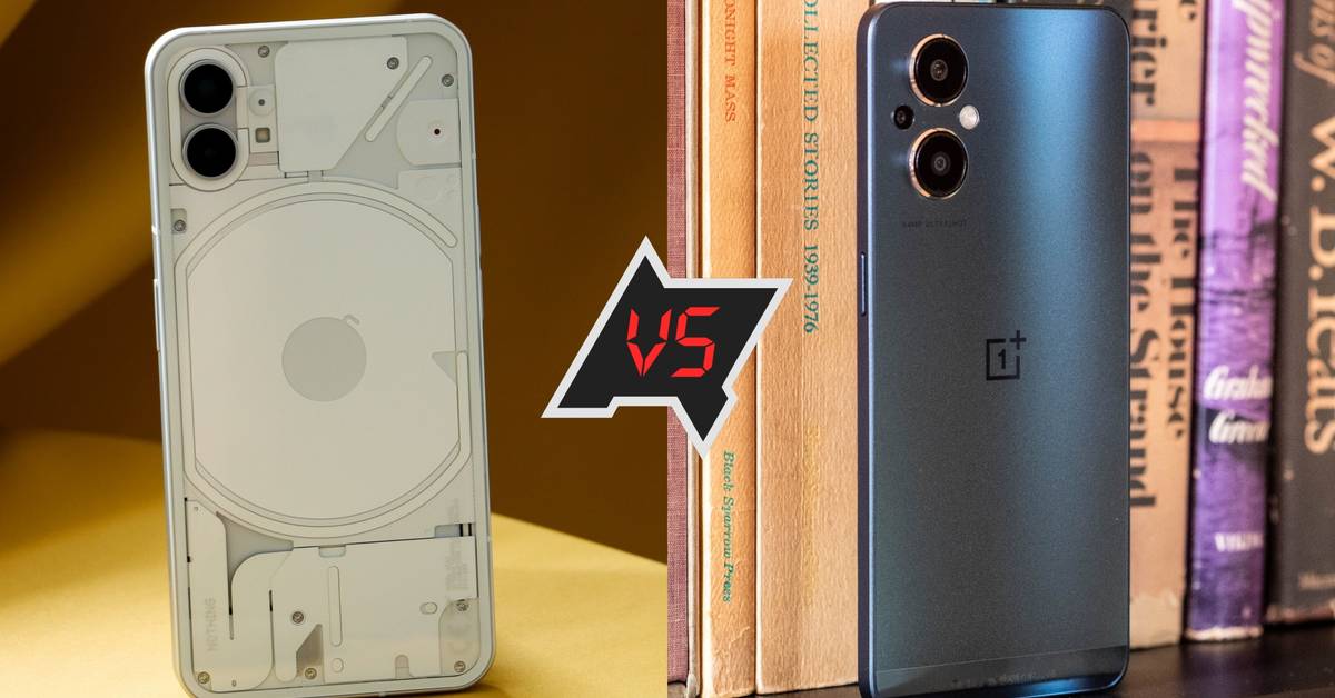 Nothing Phone vs OnePlus Nord N20