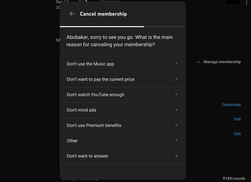 How to cancel YouTube Premium on Android, iOS, or on the website