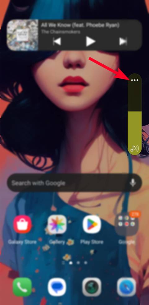 Android 13 volume slider