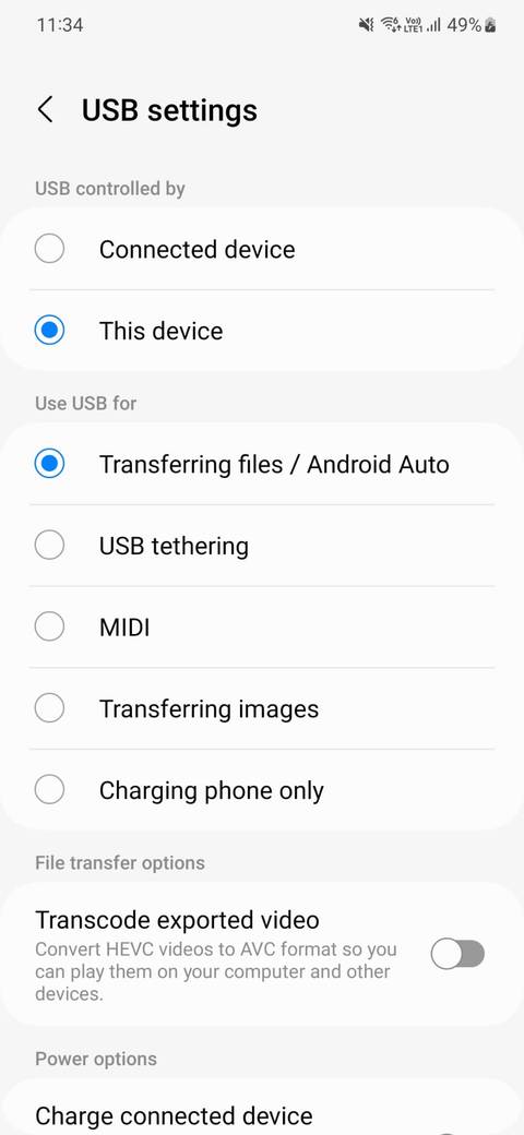 Android Allow File Transfer How to transfer photos from Android to a computer