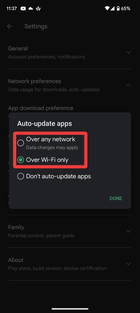 How to update Android apps
