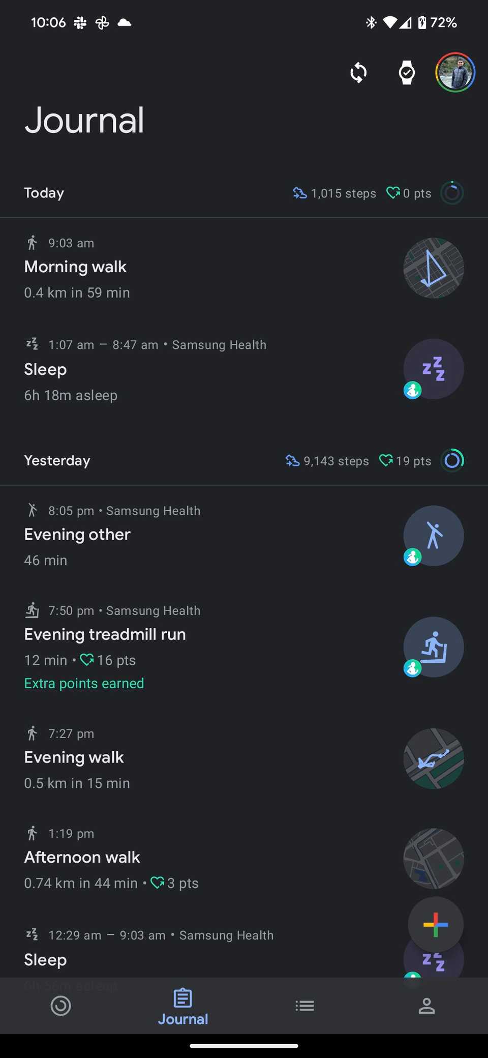 How to sync your Samsung Health data with Google Fit