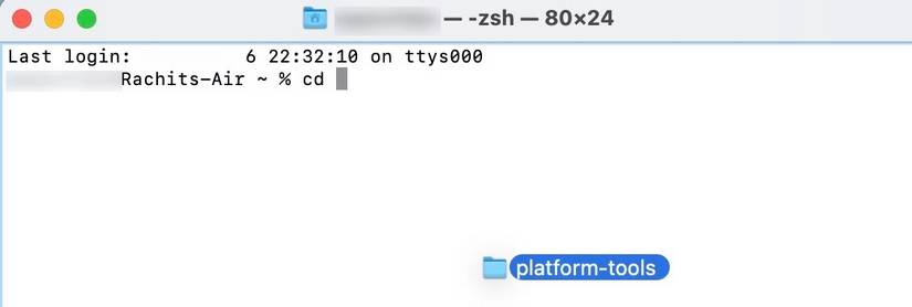 Opening android sdk in terminal on a desktop