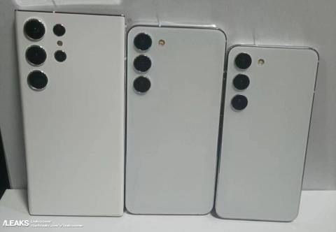 Take a sneak peek at the Samsung Galaxy S23 series with these leaked dummy units