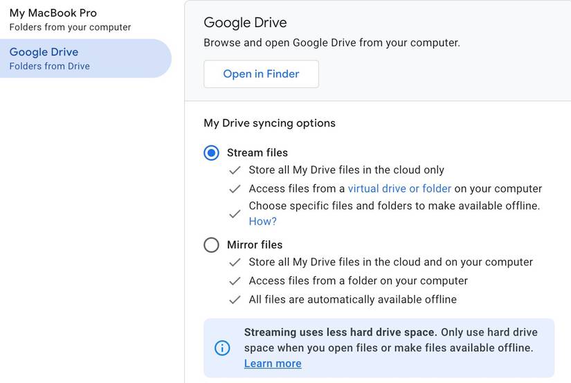 How to set up and use Google Drive on your Mac