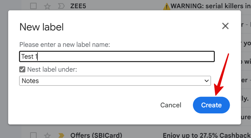 Nested Labels How to create labels in Gmail