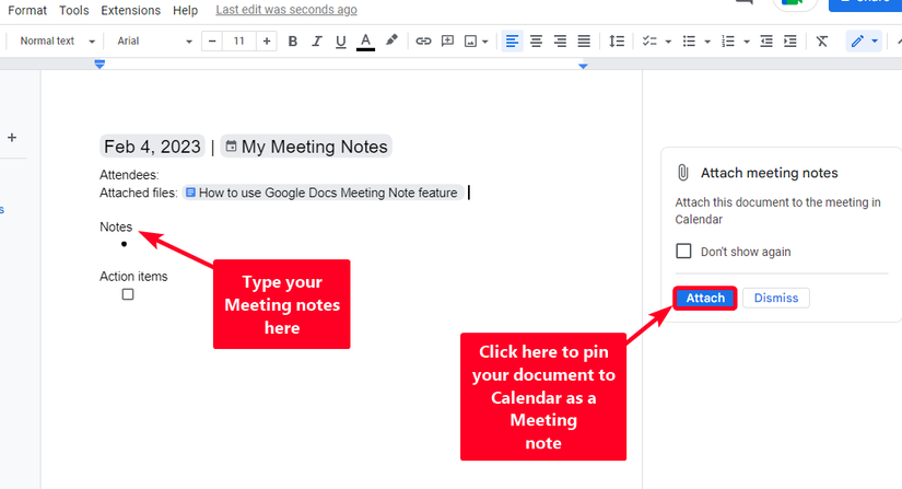 Notes Setup Docs Google Workspace: How to use the Meeting Notes feature in Google Docs