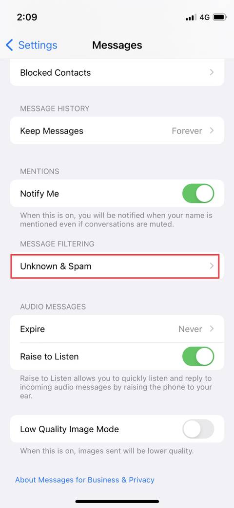 How to report and block spam in iMessage