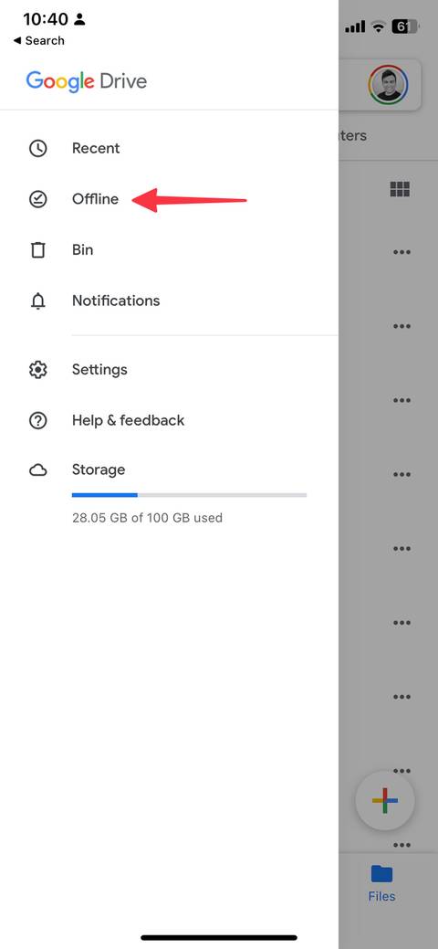 USAR GOOGLE DRIVE EN IPHONE visual data 3