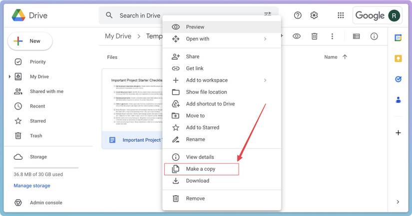 How to create and use templates in Google Docs