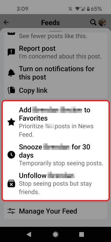 Facebook Post Menu Facebook: 10 frequent problems and how to fix them