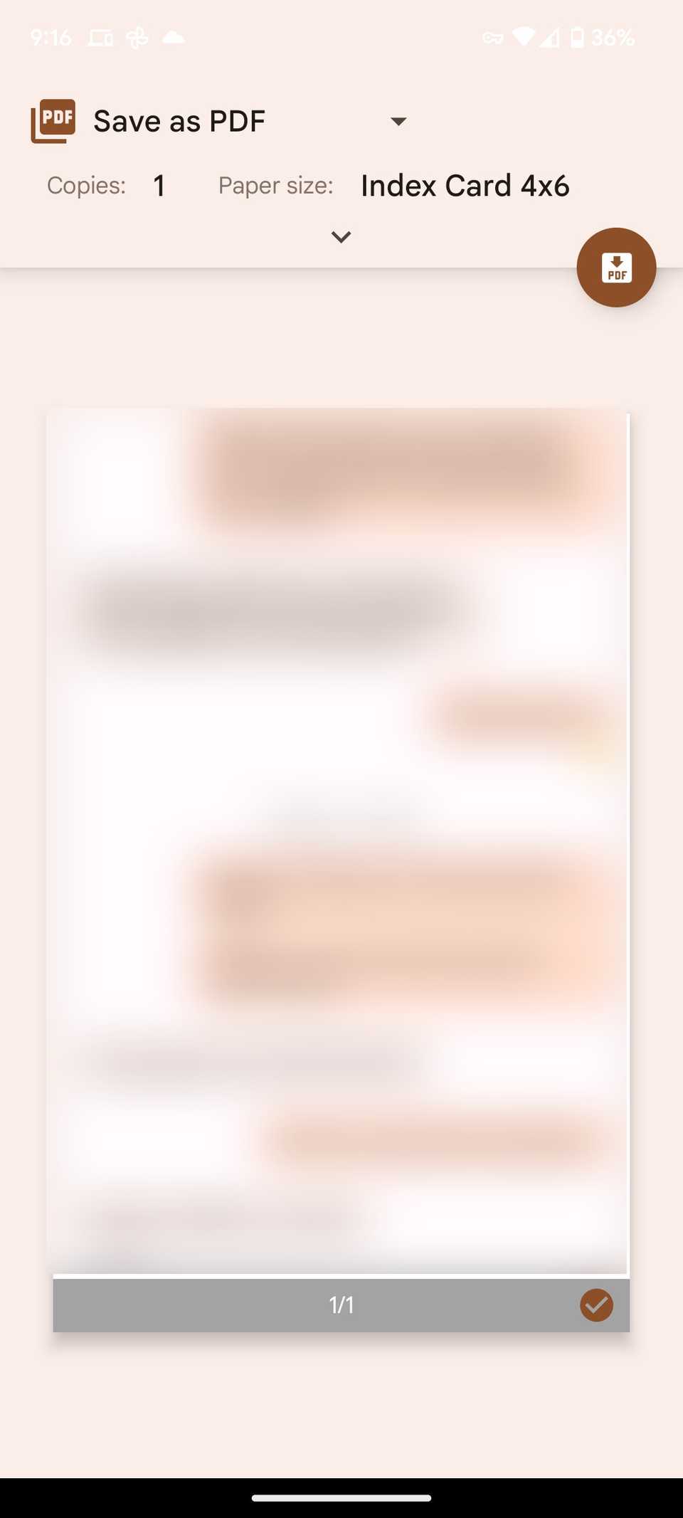 Printed Message How to print text messages from your Android phone or tablet