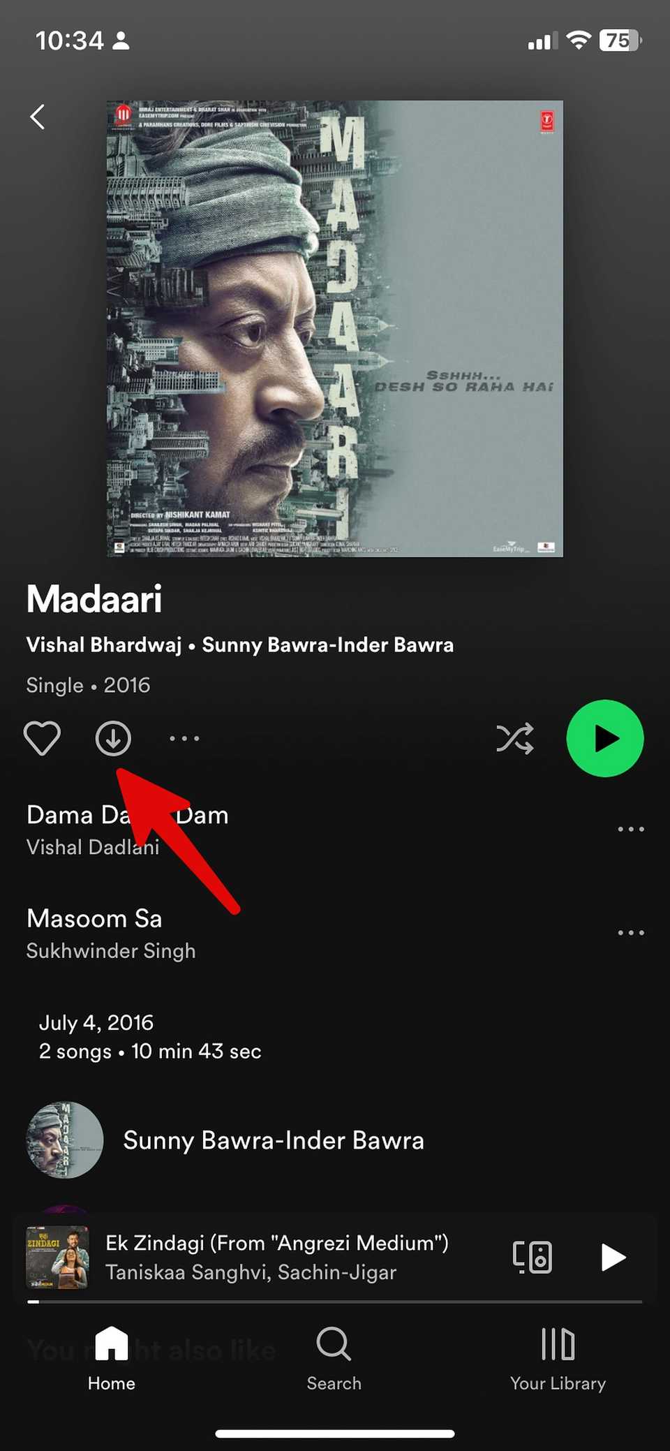 Spotify How to download songs for offline listening