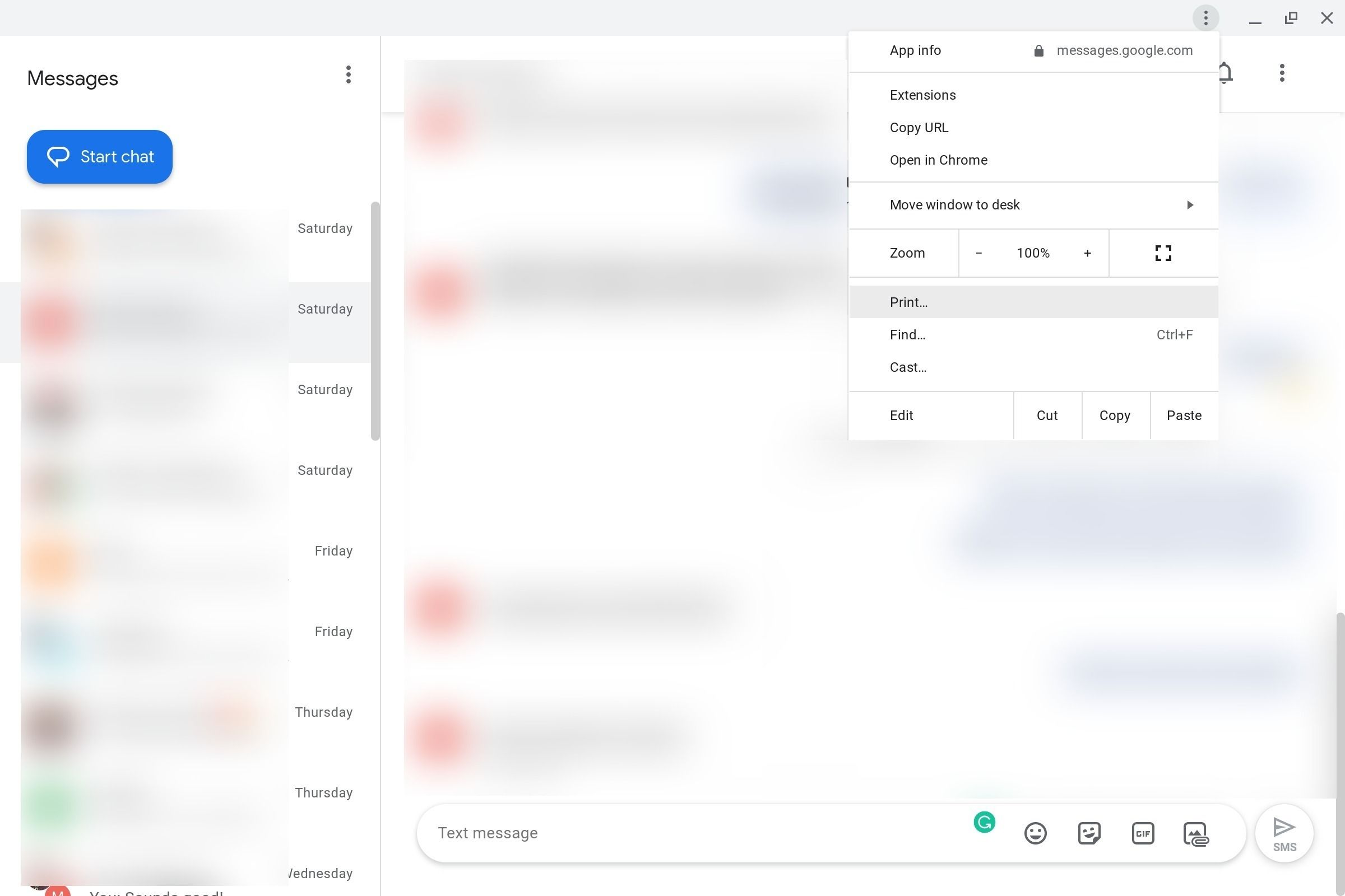 How to print text messages from your Android phone or tablet