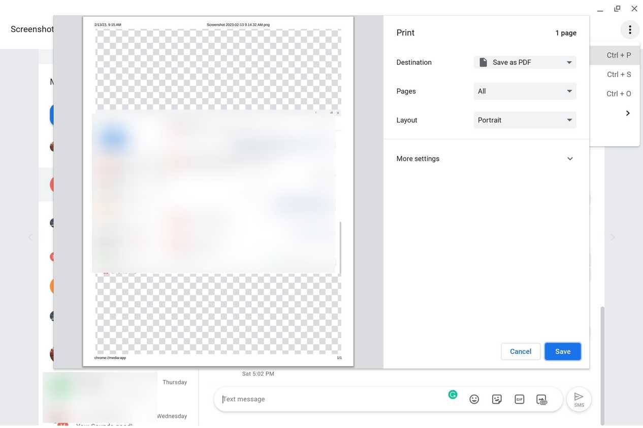 Message Printer How to print text messages from your Android phone or tablet