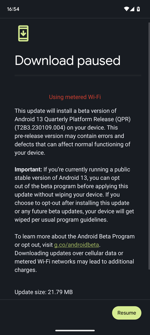 Android 13 QPR2 Beta 3.1 arrives with fixes and February security patch