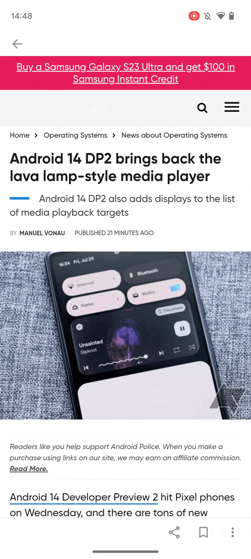 Android Backing Visual You can now try Android 14’s new back gesture on the latest developer ...