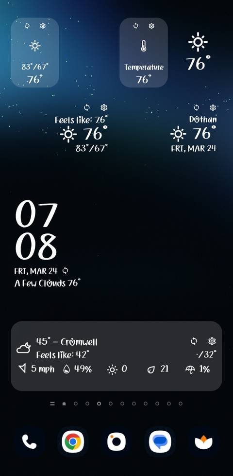 18 best weather widgets available on Android
