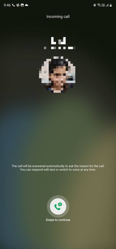 Enabling Bixby Text Call on incoming call on Samsung Galaxy phone