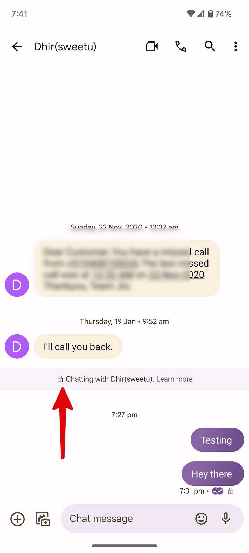 Text Message Thread Blurred Why text message videos look blurry on Android, and how to fix it