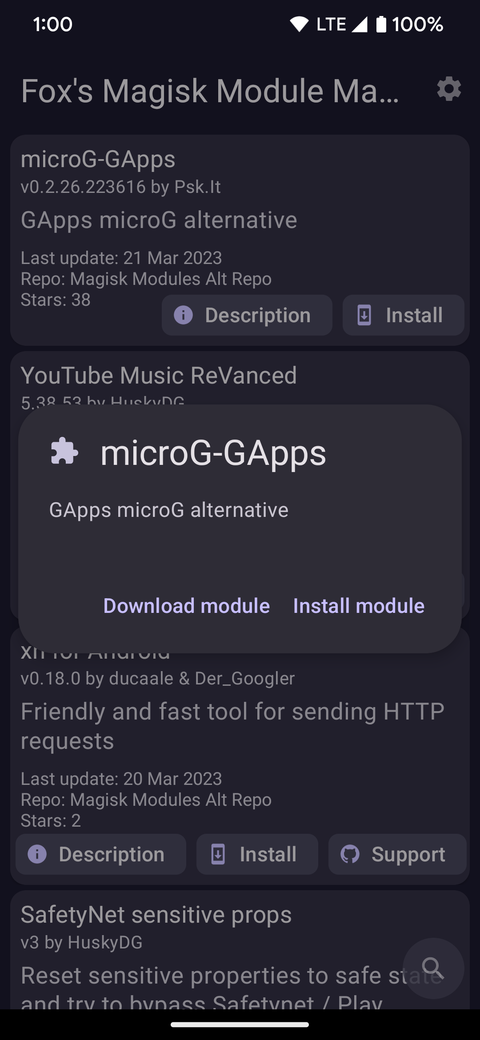 How to install Magisk modules on a rooted Android phone