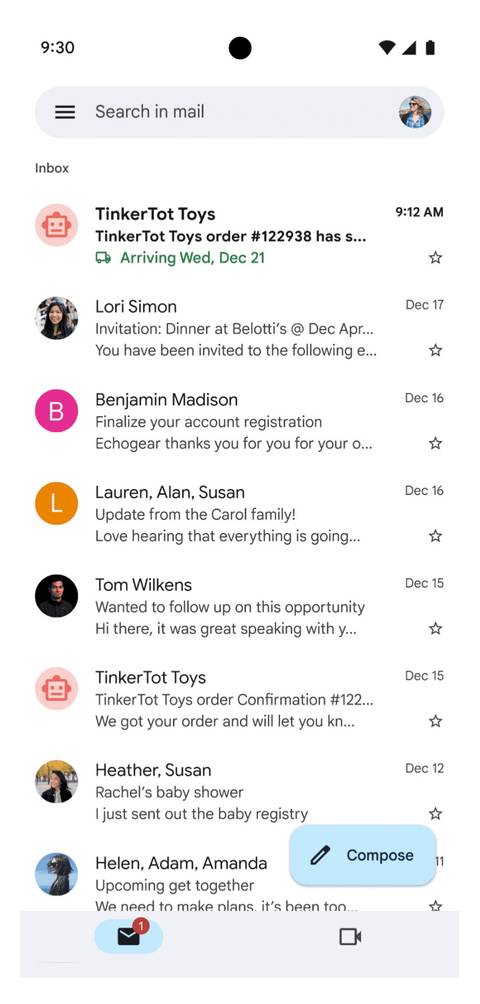 How to set up the Gmail package tracking feature