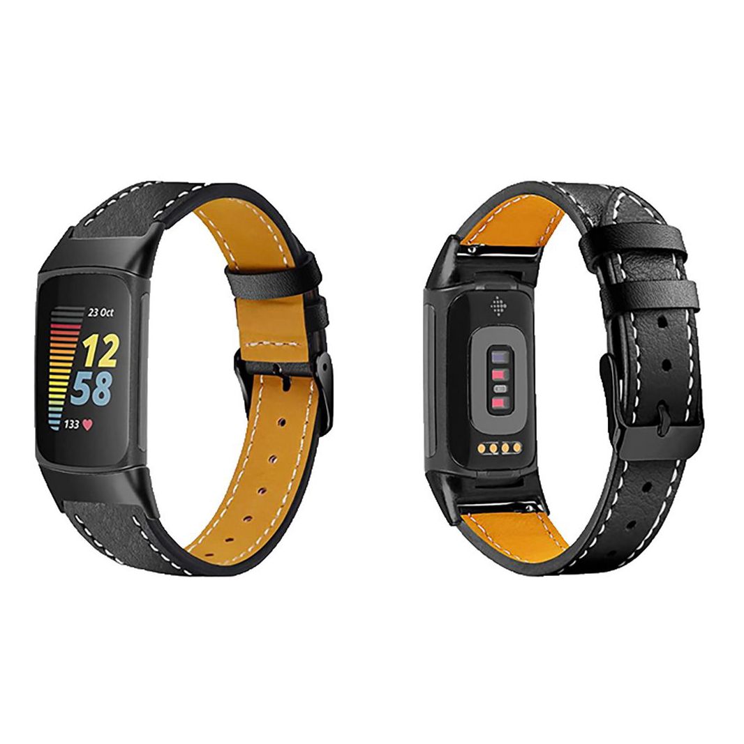 Wearlizer Compatible with Fitbit Charge 5 Bands, Adjustable Premium Me