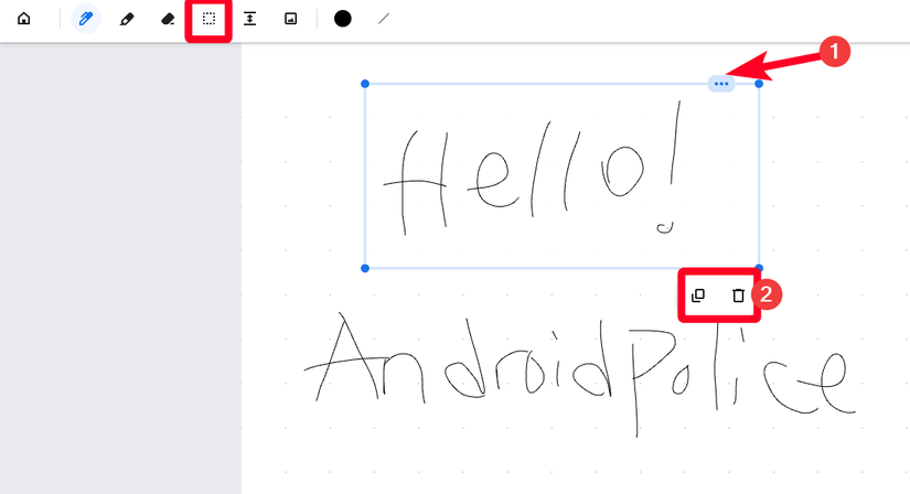 Cursive Button How to use Google Cursive, the Microsoft OneNote alternative