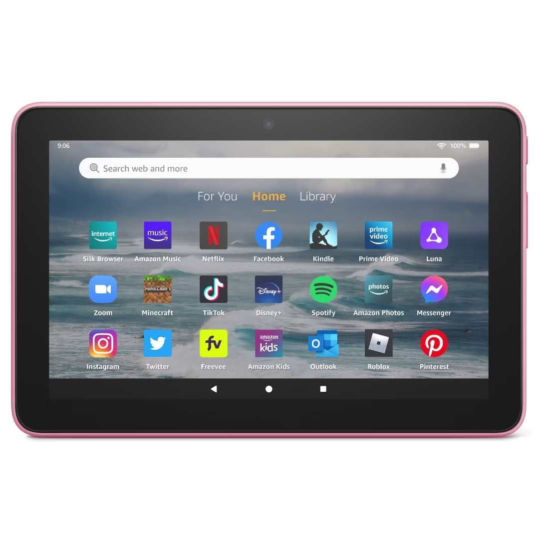 2022 Black Fire HD 8 Tablet, 8” HD Display & 32 GB