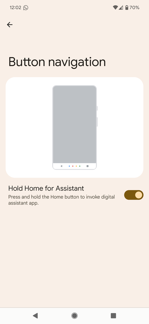 Android@home Navigation Button Image What’s new in Android 13 QPR3 Beta 3 and earlier