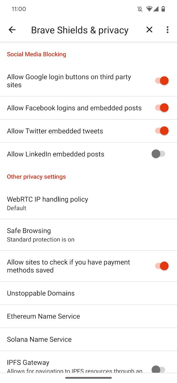Brave Browser 8 Simple Tips Tricks And Hidden Features Brave Social Media Embeds 1 