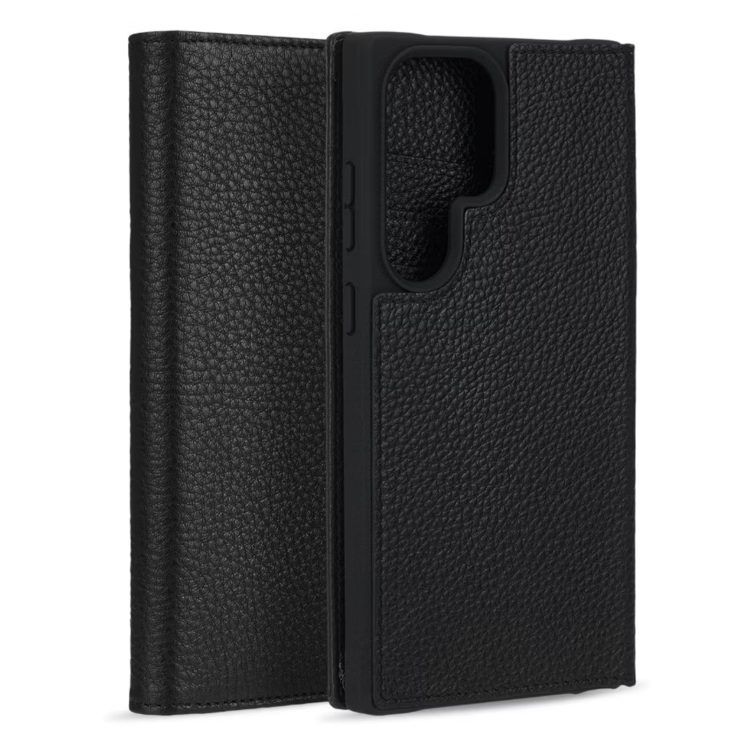 Samsung Galaxy S23 Ultra Luxury Brand Leather Wallet Card Holder