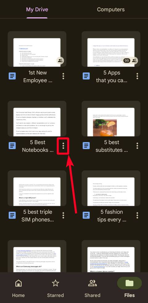 How to delete and restore files in Google Drive