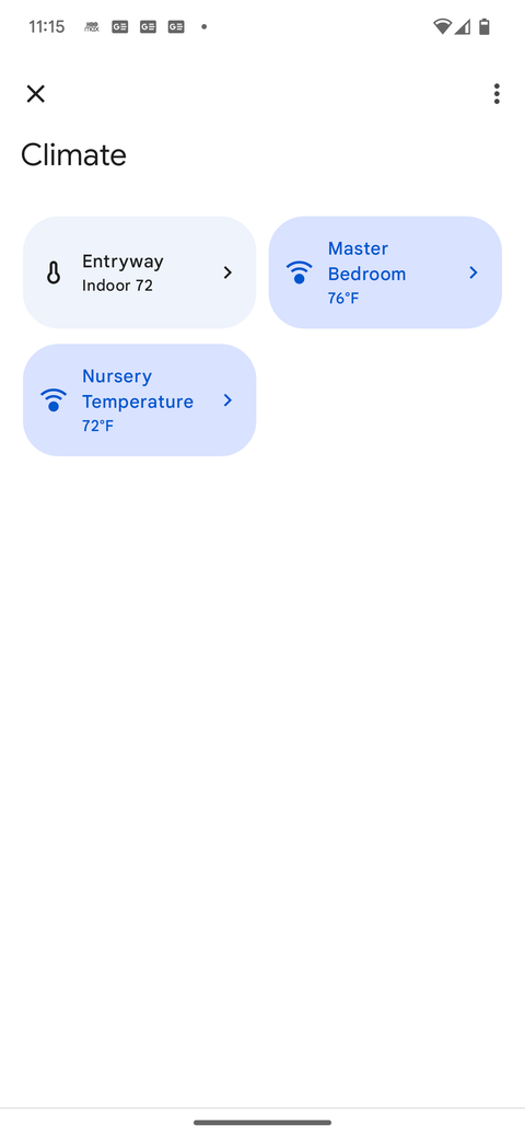 The Google Home app realizes climate control is more than about thermostats