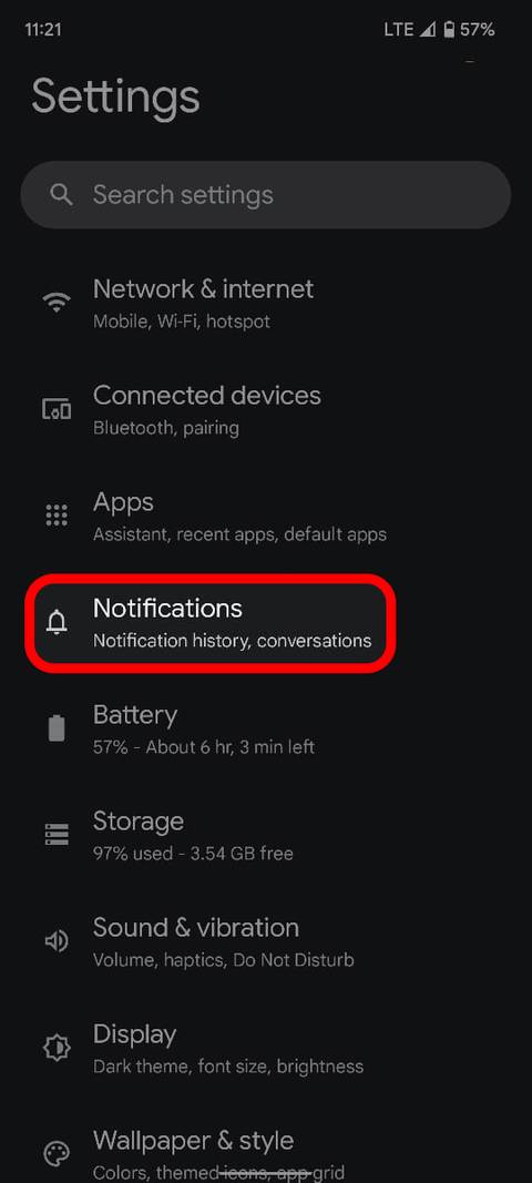 How to check your notification history on your Android phone