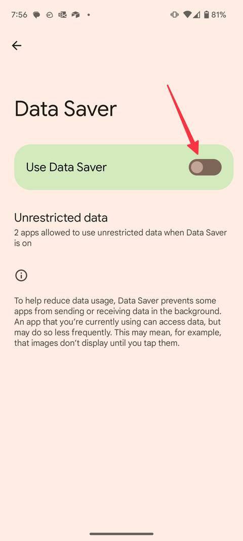 How to set up Android's Data Saver mode