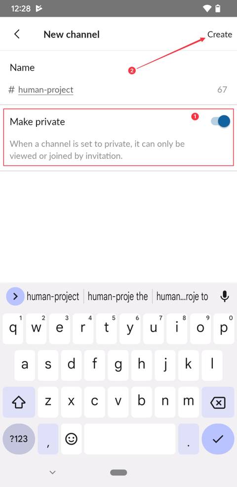 How to create a new Slack channel in your workspace