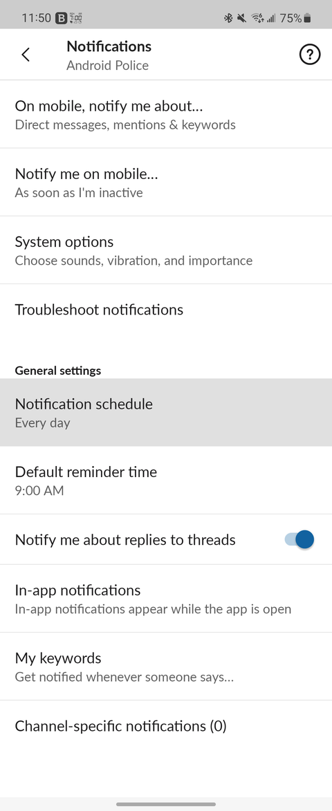How to turn off Slack notifications