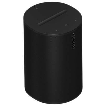 sonos era 100 smart speaker, angled front view